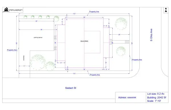 Standard Site Plan